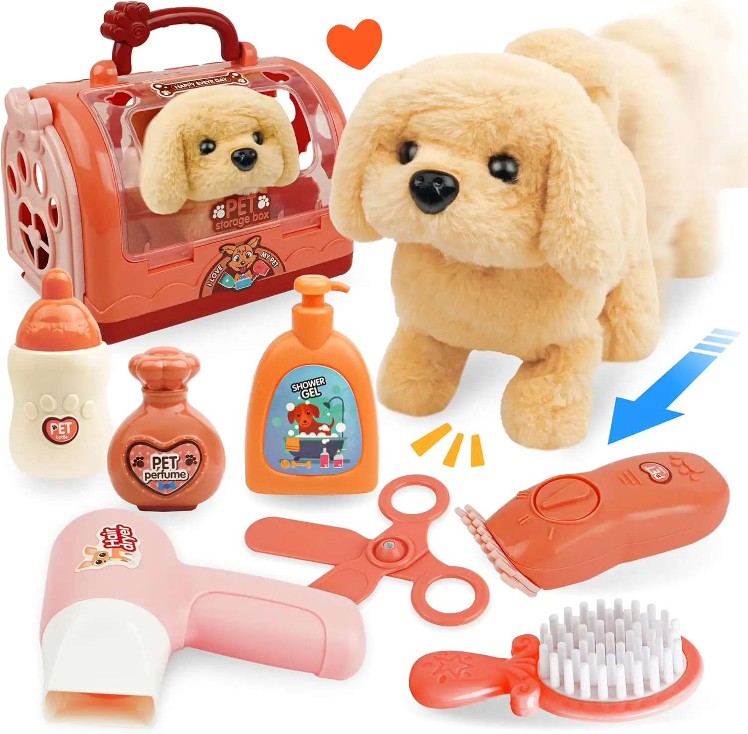 BELLOCHIDDO Walking Dog Toys for Kids
