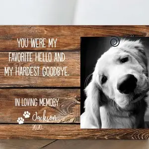 Gift for Someone Whose Dog Died