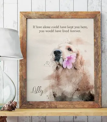 Gifts for People Who Lost Their Dog