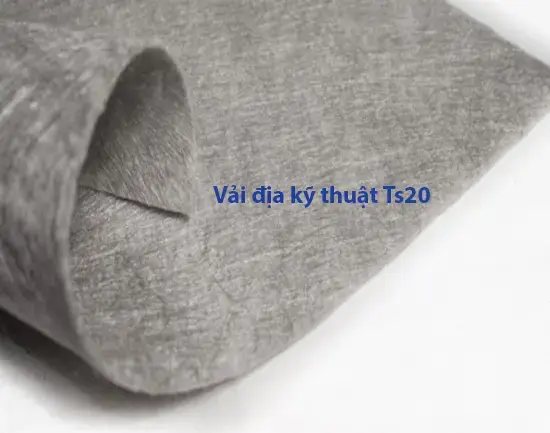 Vải địa kỹ thuật TS30 - Giải pháp tối ưu cho công trình bền vững
