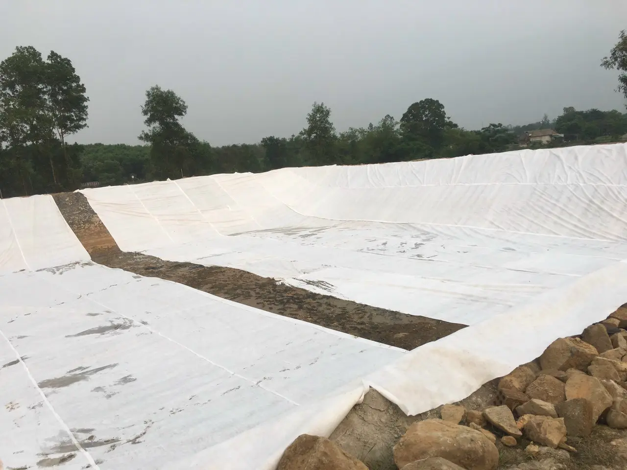 Vải địa kỹ thuật 12kN/m Bí quyết cho công trình bền vững