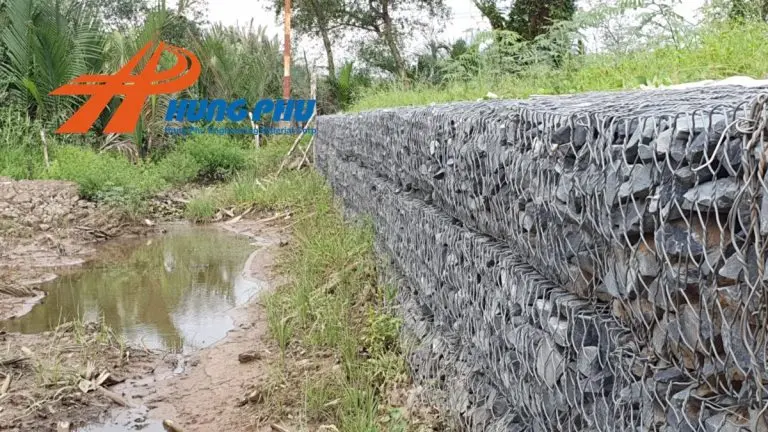 Thảm Rọ Đá Bền Vững Công Trình - Xanh Mát Môi Trường