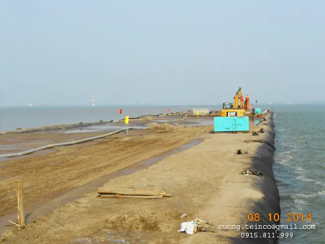 Thi Công Ống Geotube: Giải Pháp Toàn Diện Cho Các Vấn Đề Về Bờ Kè