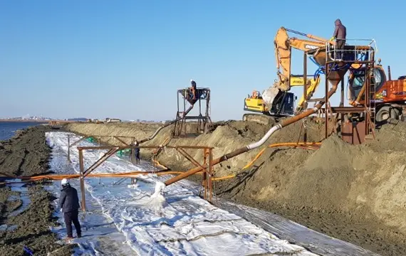 Thi Công Ống Geotube: Giải Pháp Toàn Diện Cho Các Vấn Đề Về Bờ Kè
