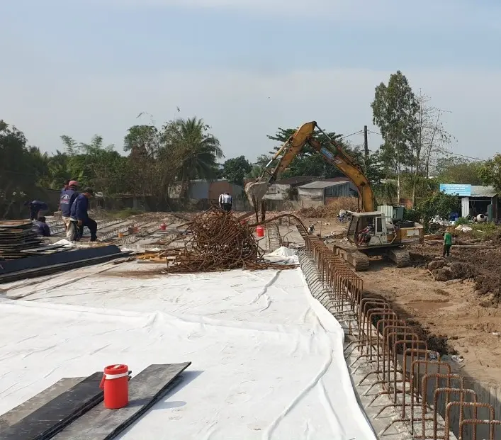 Vải Địa Kỹ Thuật 25kN/m - Giải Pháp Vững Chắc Cho Công Trình