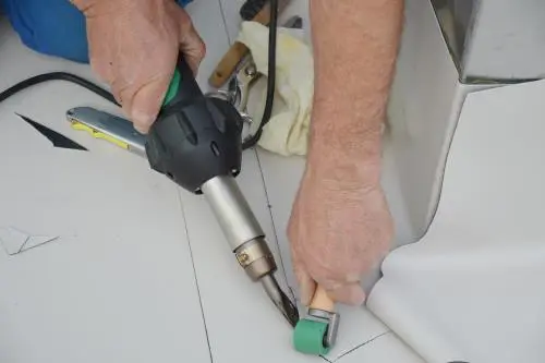 Máy hàn bạt nhựa HDPE cầm tay