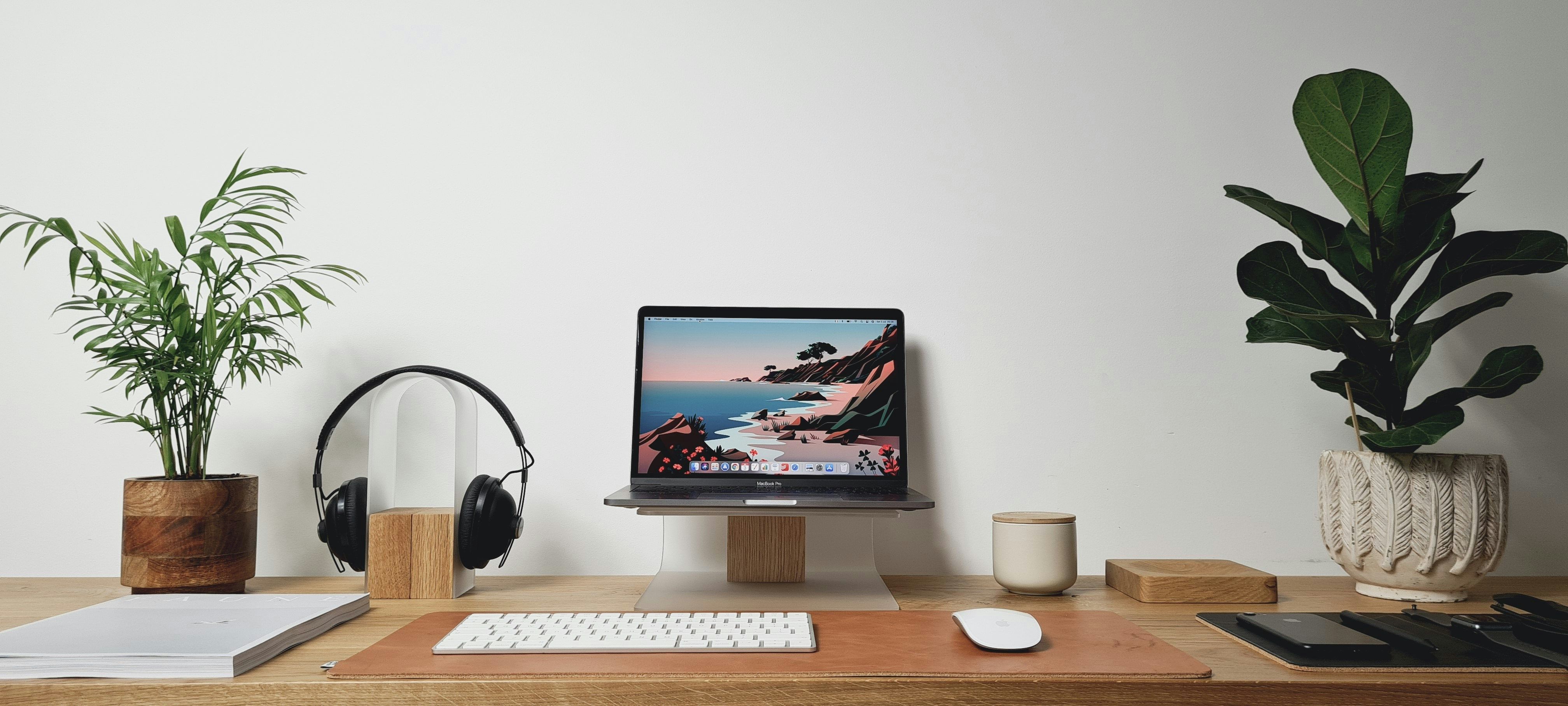 A home office