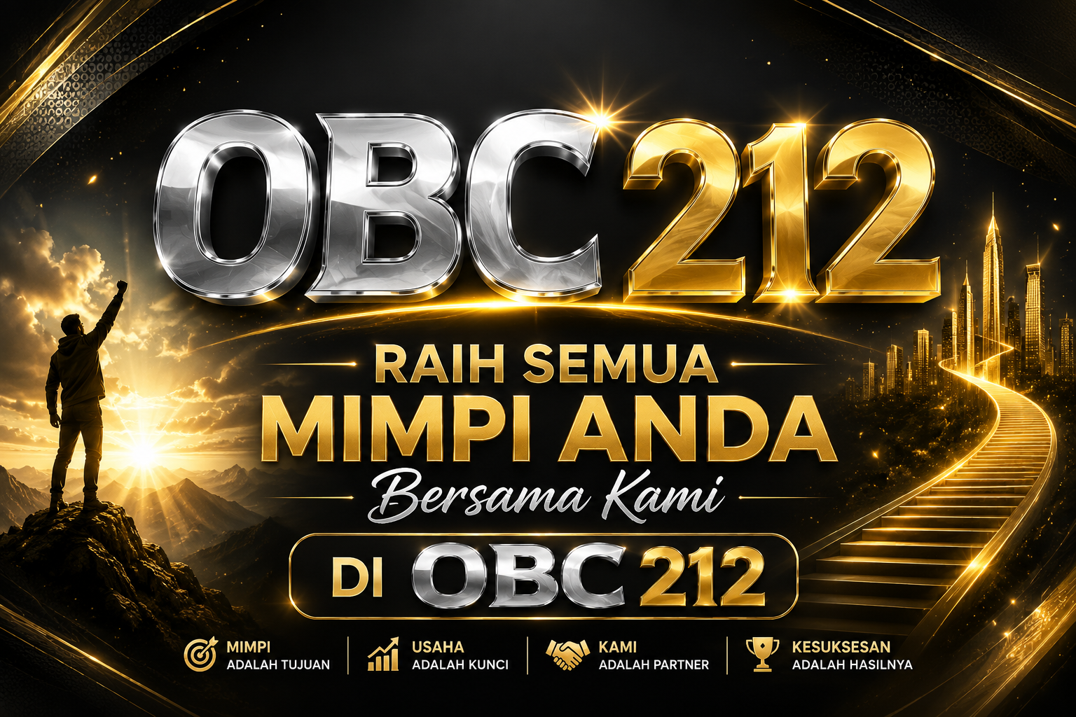 Raih Semua Mimpi Anda Bersama Kami Di OBC212