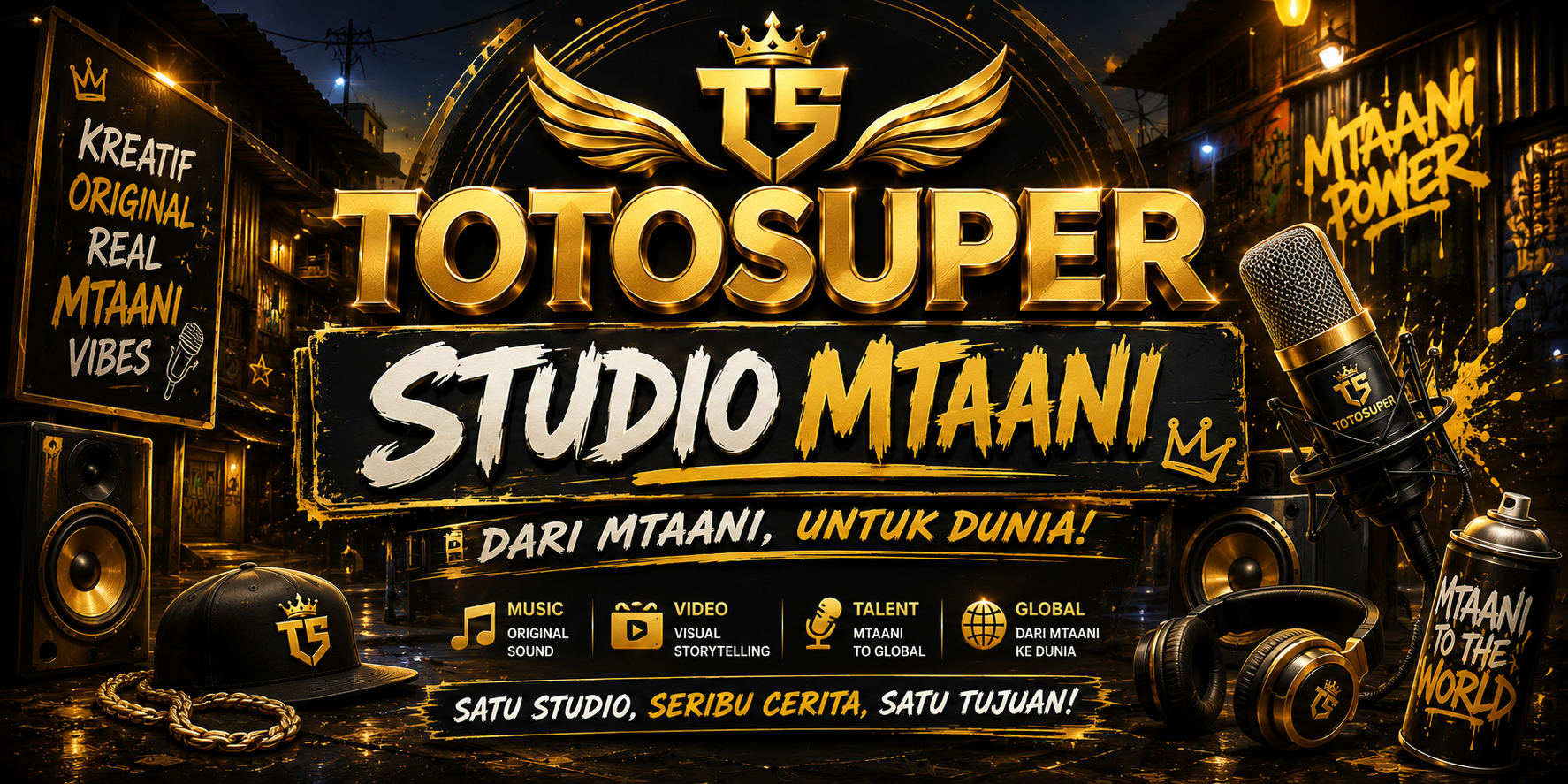 TOTOSUPER : Welcome Studio Mtaani Ex Totosuper