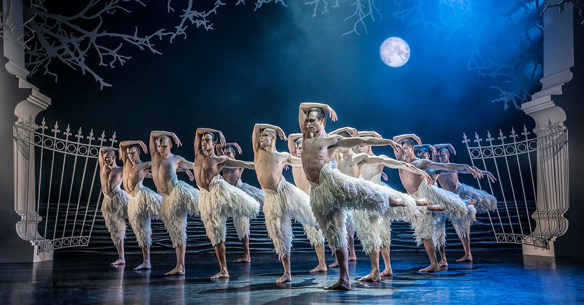 Matthew Bourne's Swan Lake Production Shot