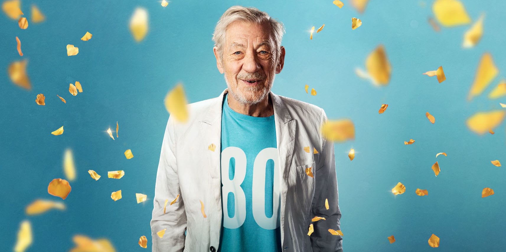 Ian McKellen on stage with Tolkien, Shakespeare, Others and You