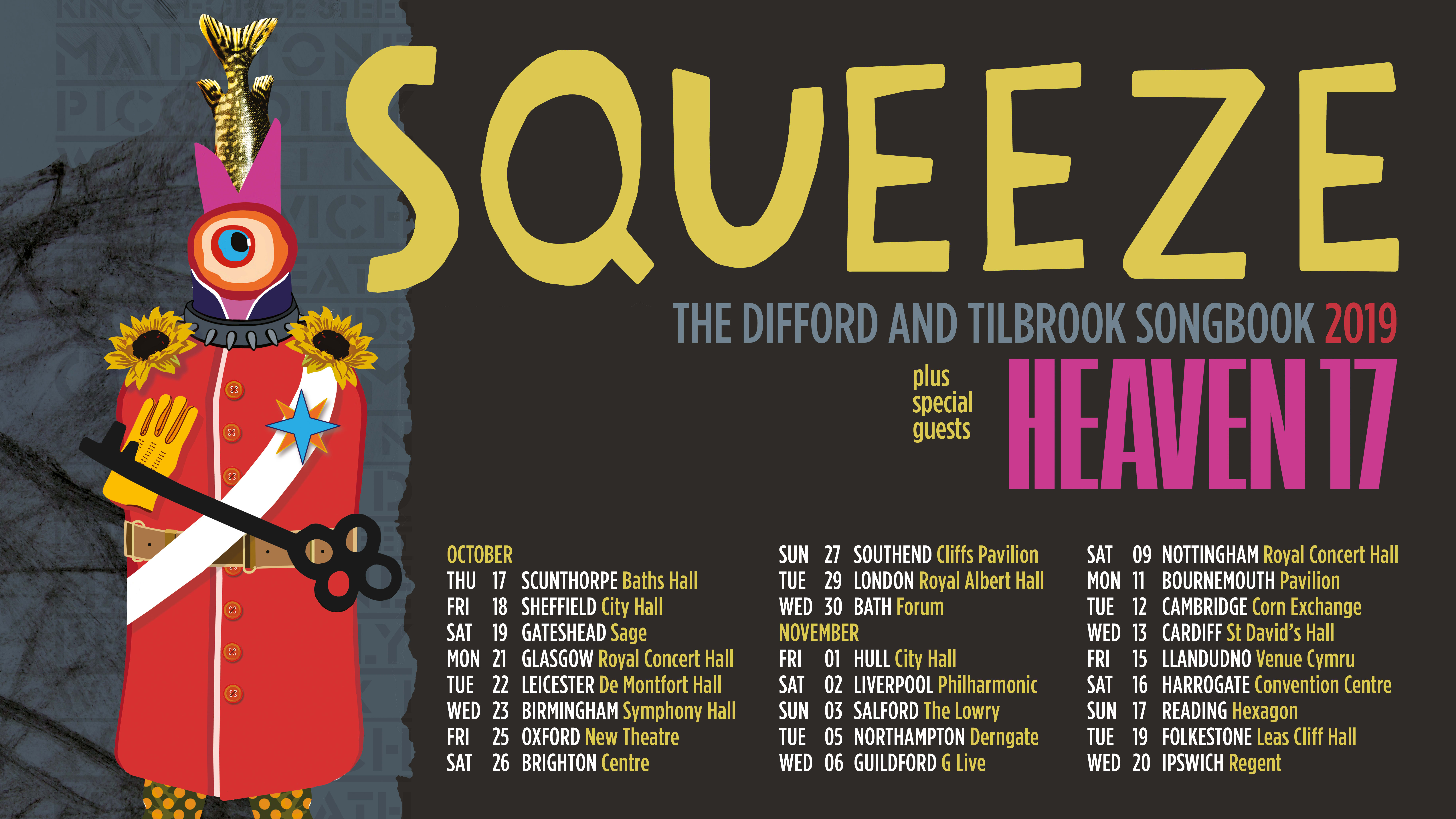 Squeeze Plus Special Guests Heaven 17 Tickets | New Theatre Oxford in  Oxford | ATG Tickets