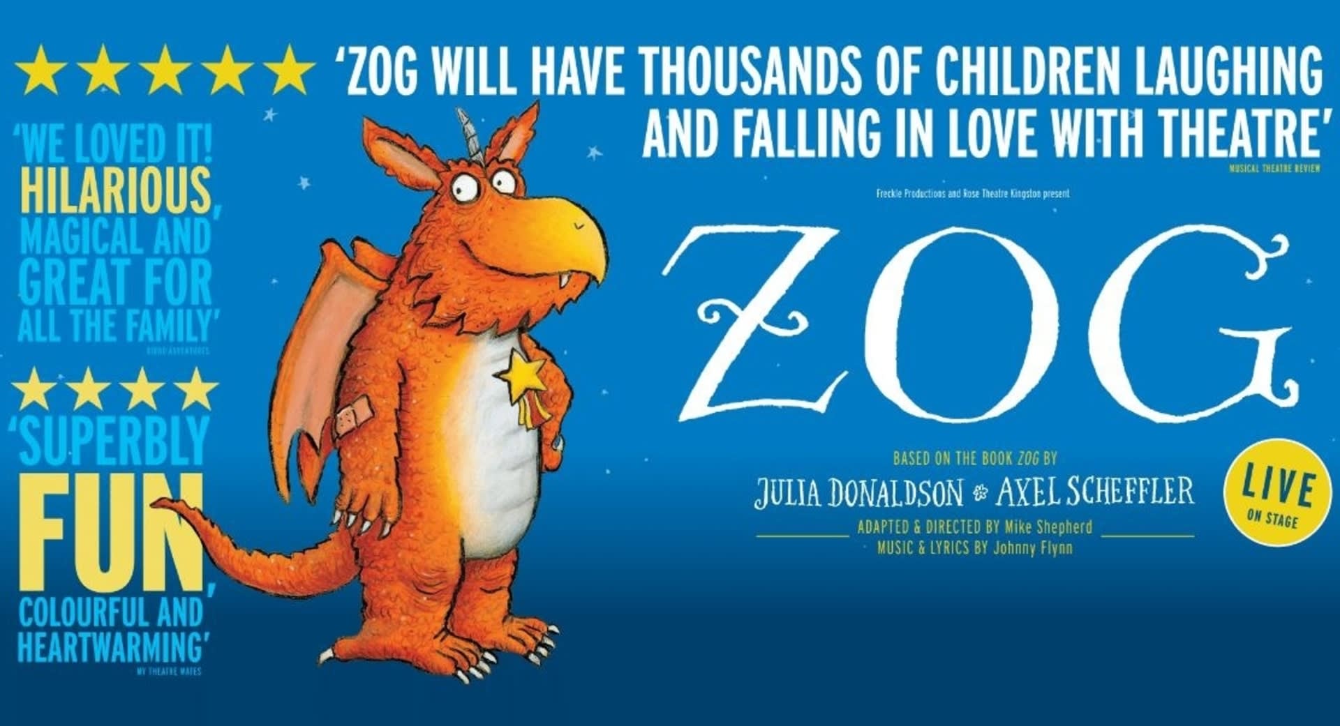 Zog Tickets Milton Keynes Theatre in Milton Keynes ATG Tickets