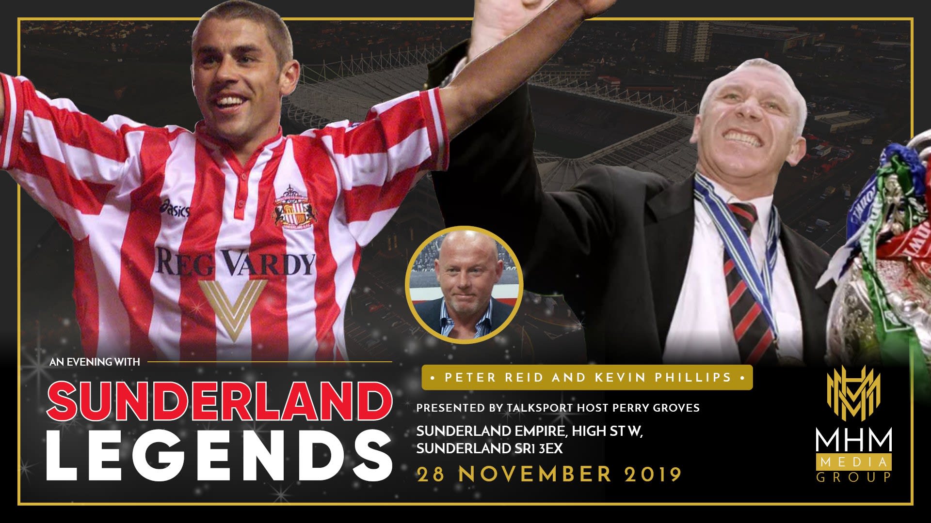 Sunderland Legends - In conversation with Kevin Phillips & Peter Reid