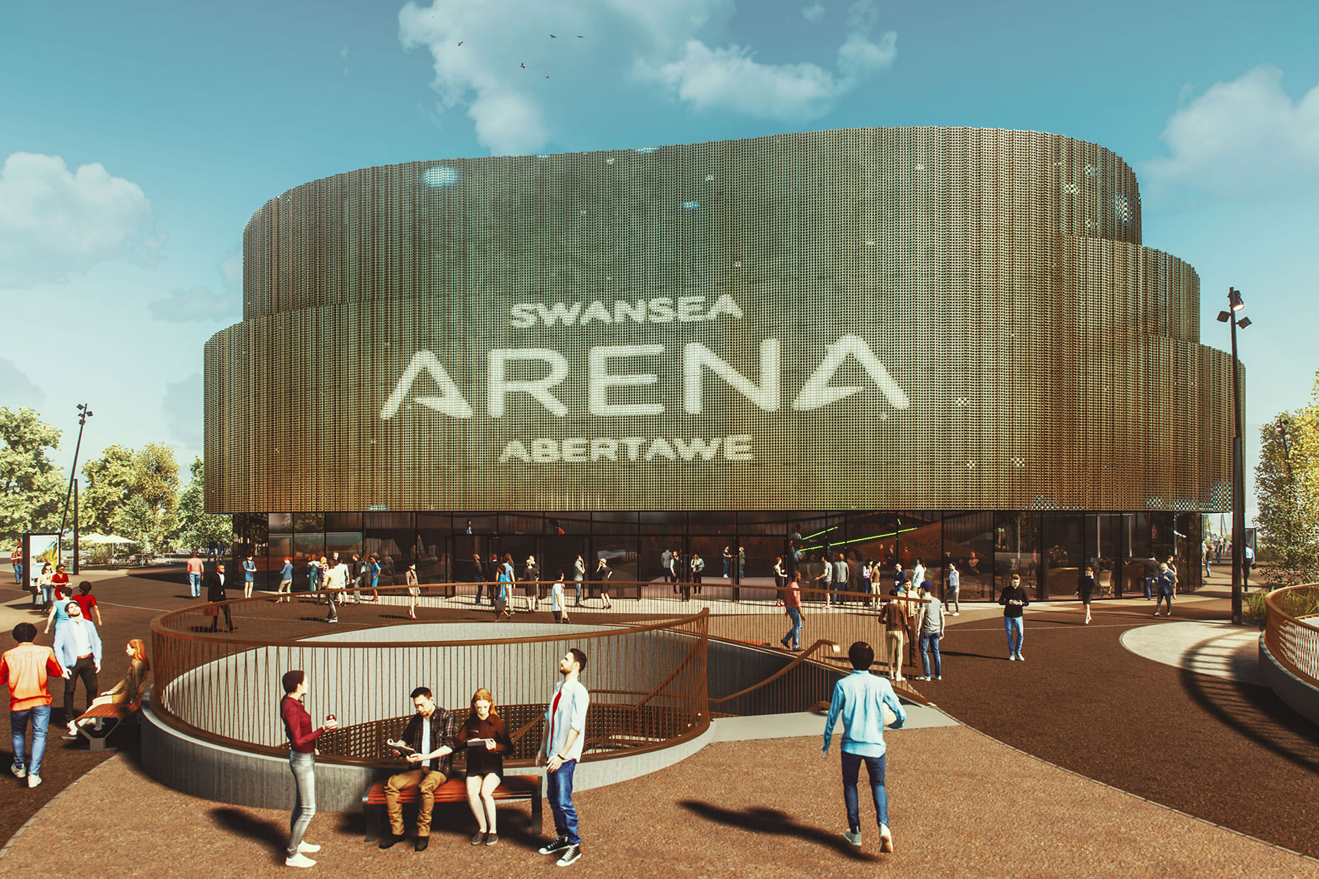 Swansea Arena External