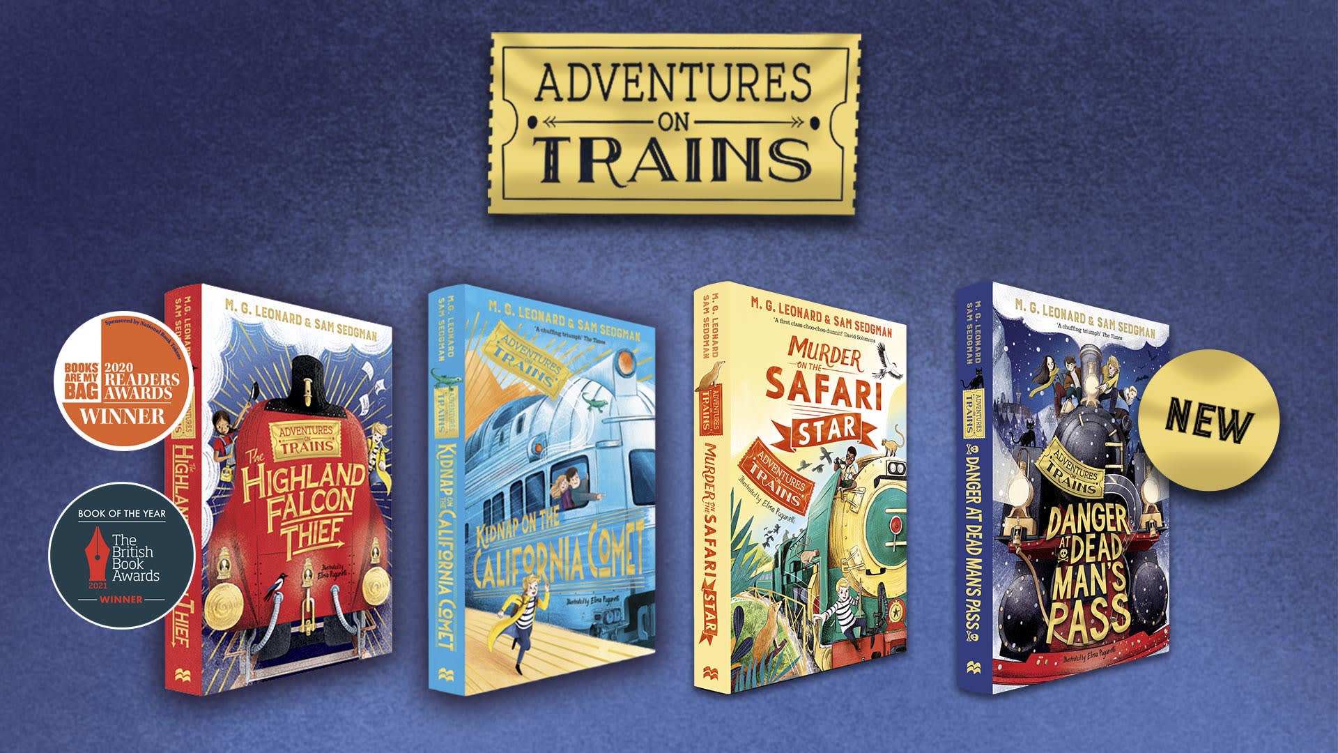 Adventures on Trains - A Special Author Event for Families