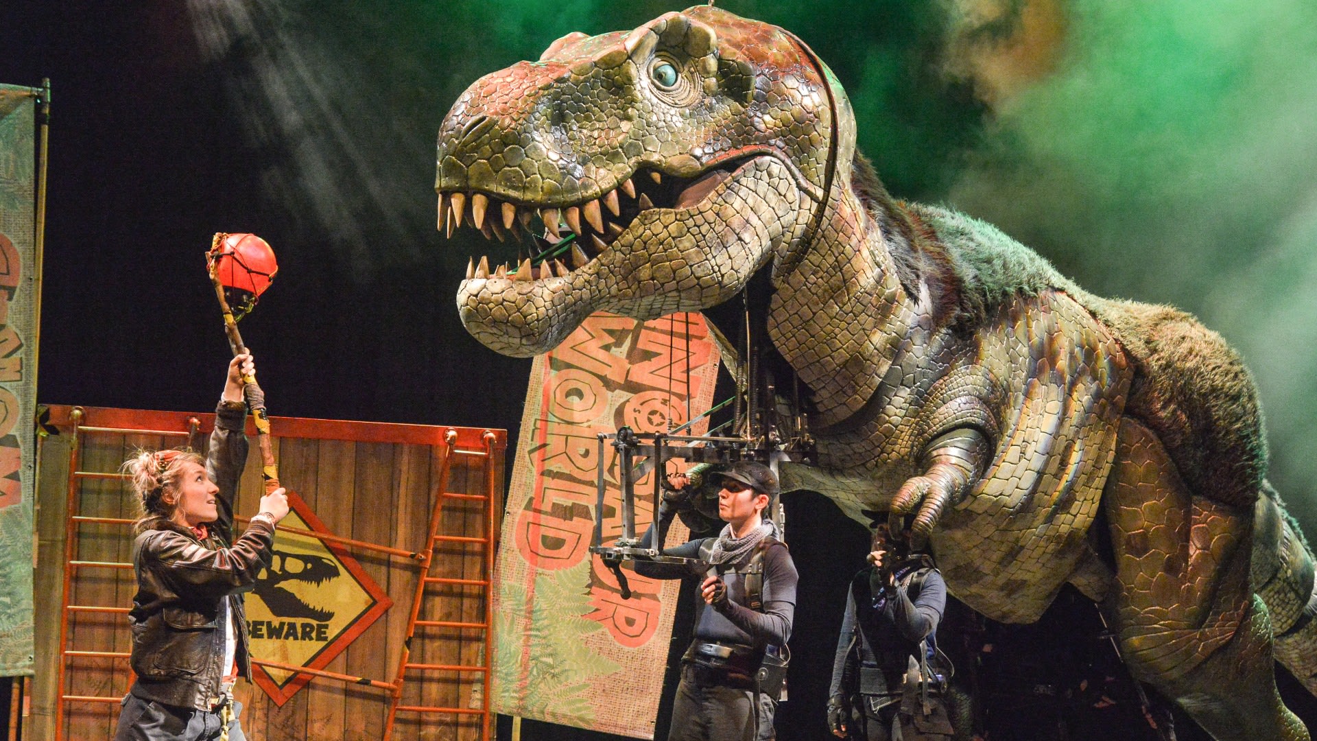 Dinosaur World Live Prod Shot
