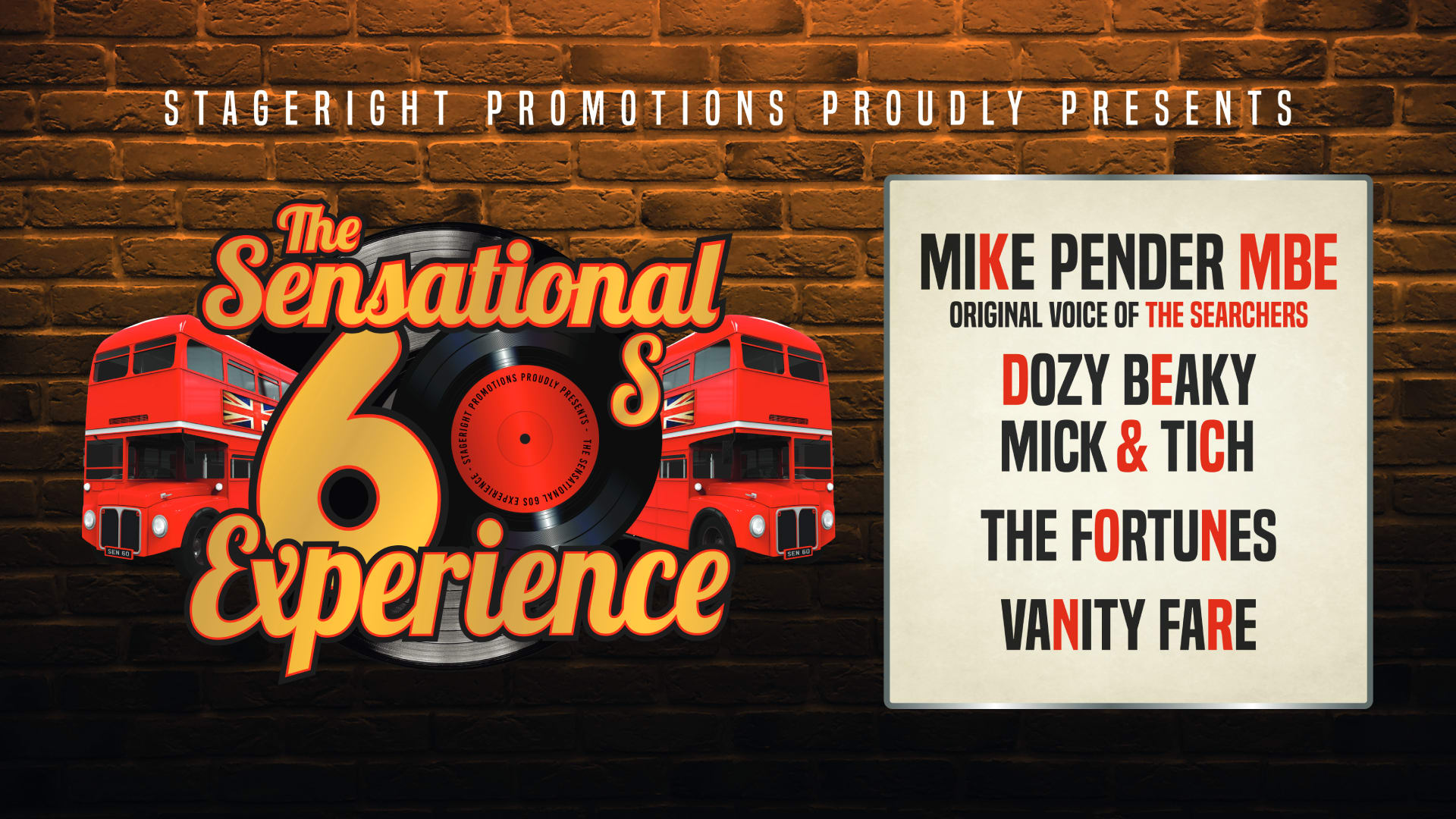 The Sensational 60s Experience