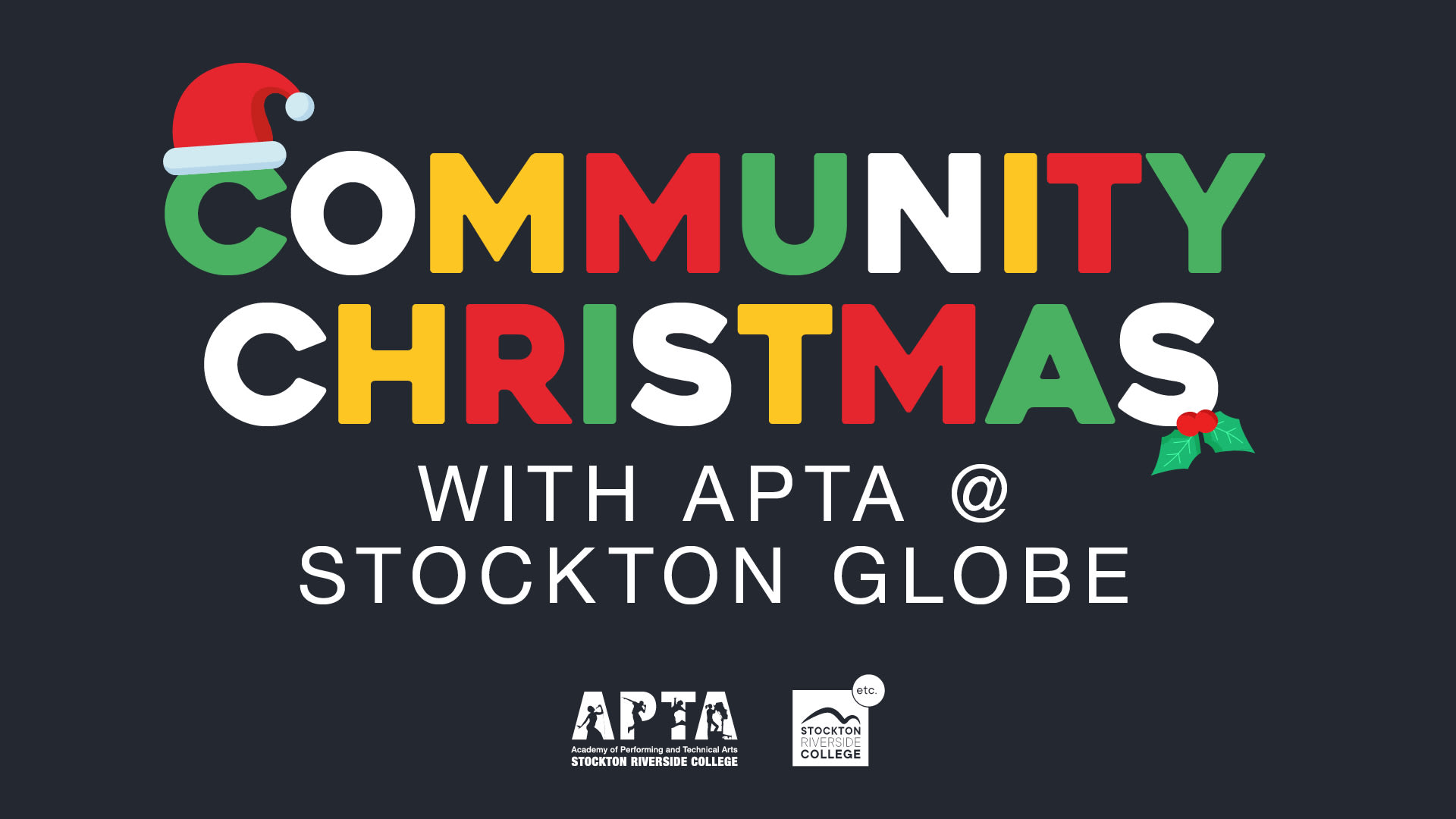 Community Christmas with APTA @ The Globe