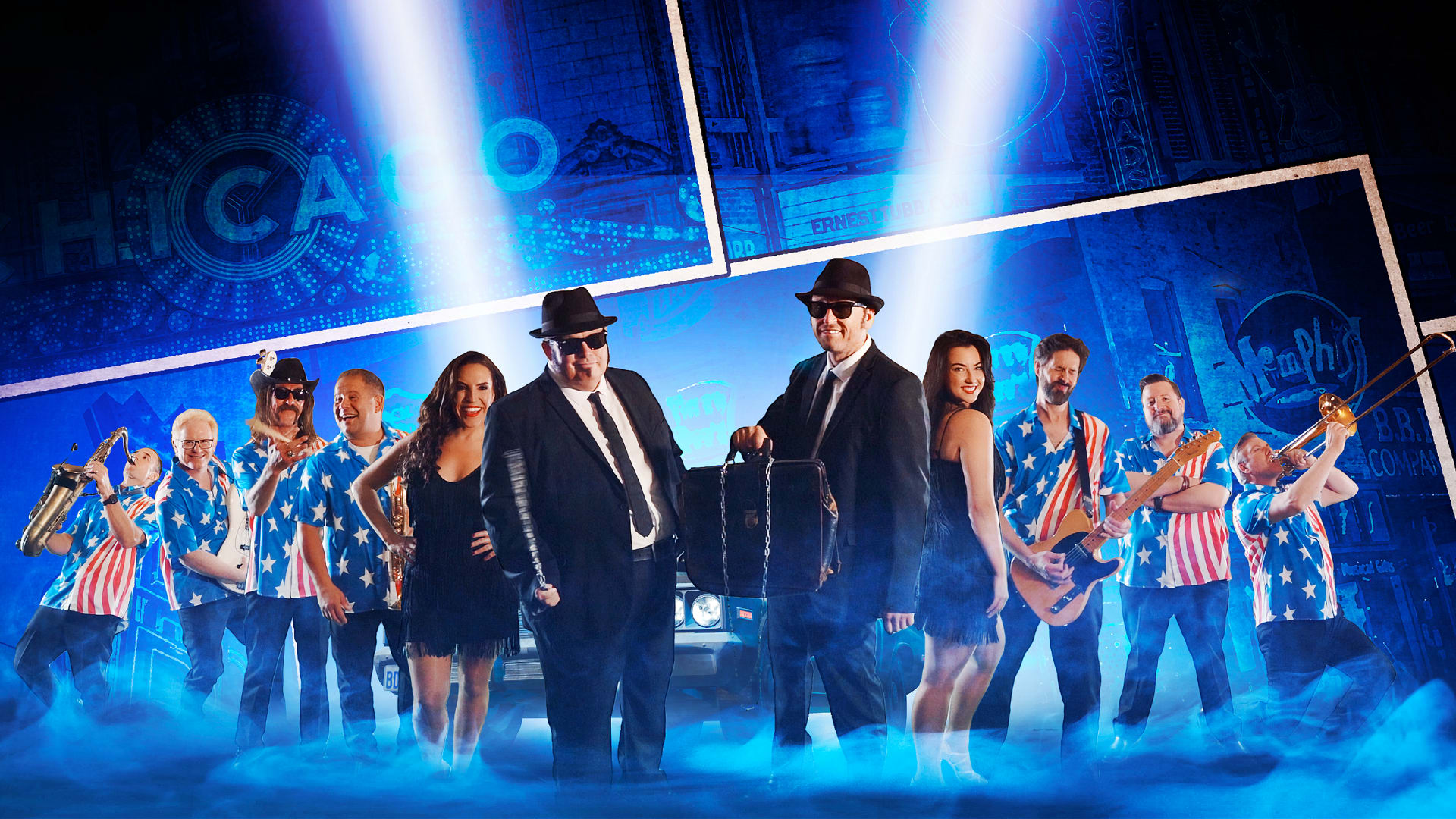 Chicago Blues Brothers - Cruisin for a Bluesin Prod Shot