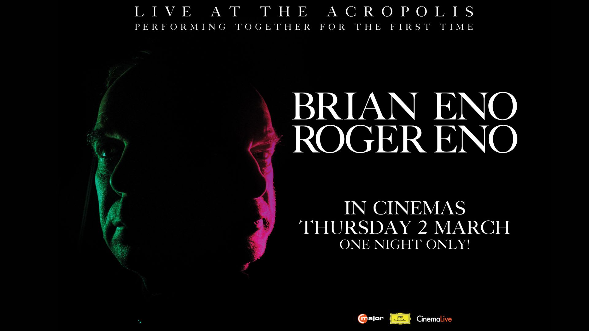 Brian & Roger Eno Live at the Acropolis Screening