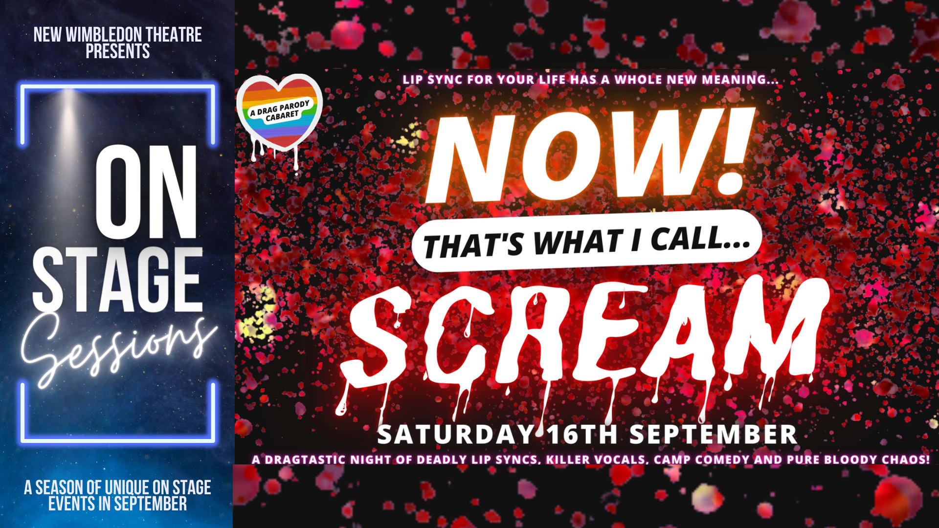 NOW! That's What I Call... SCREAM! A Drag Parody Cabaret!