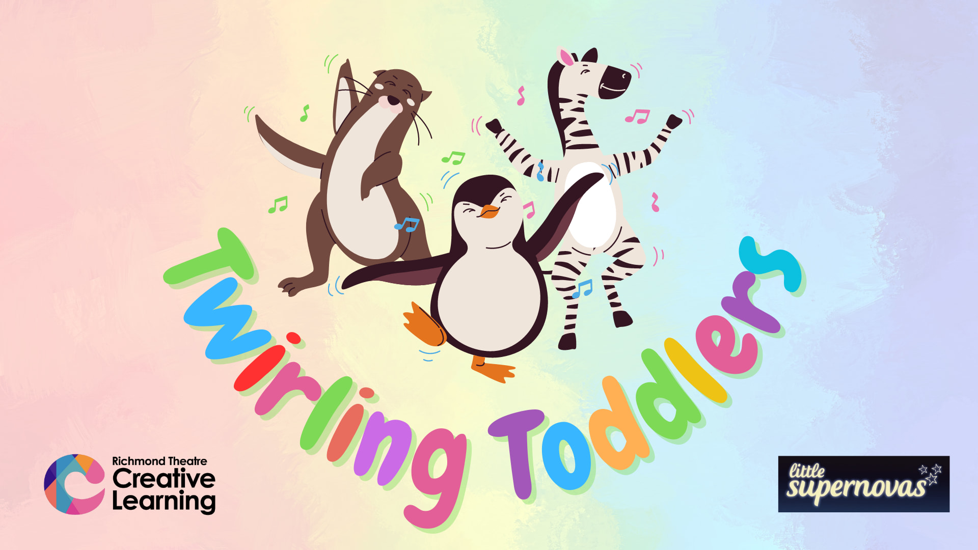 Twirling Toddlers at Richmond Theatre