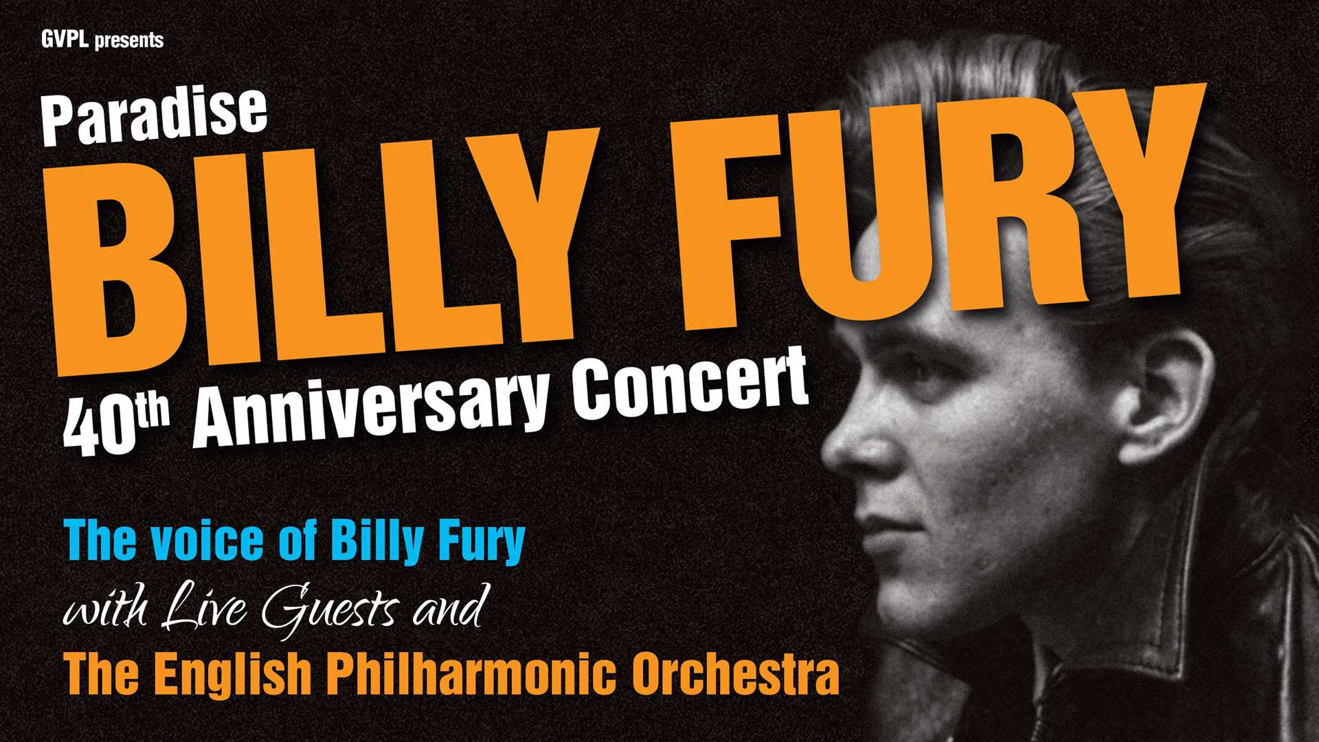 Paradise - Billy Fury 40th Anniversary Concert