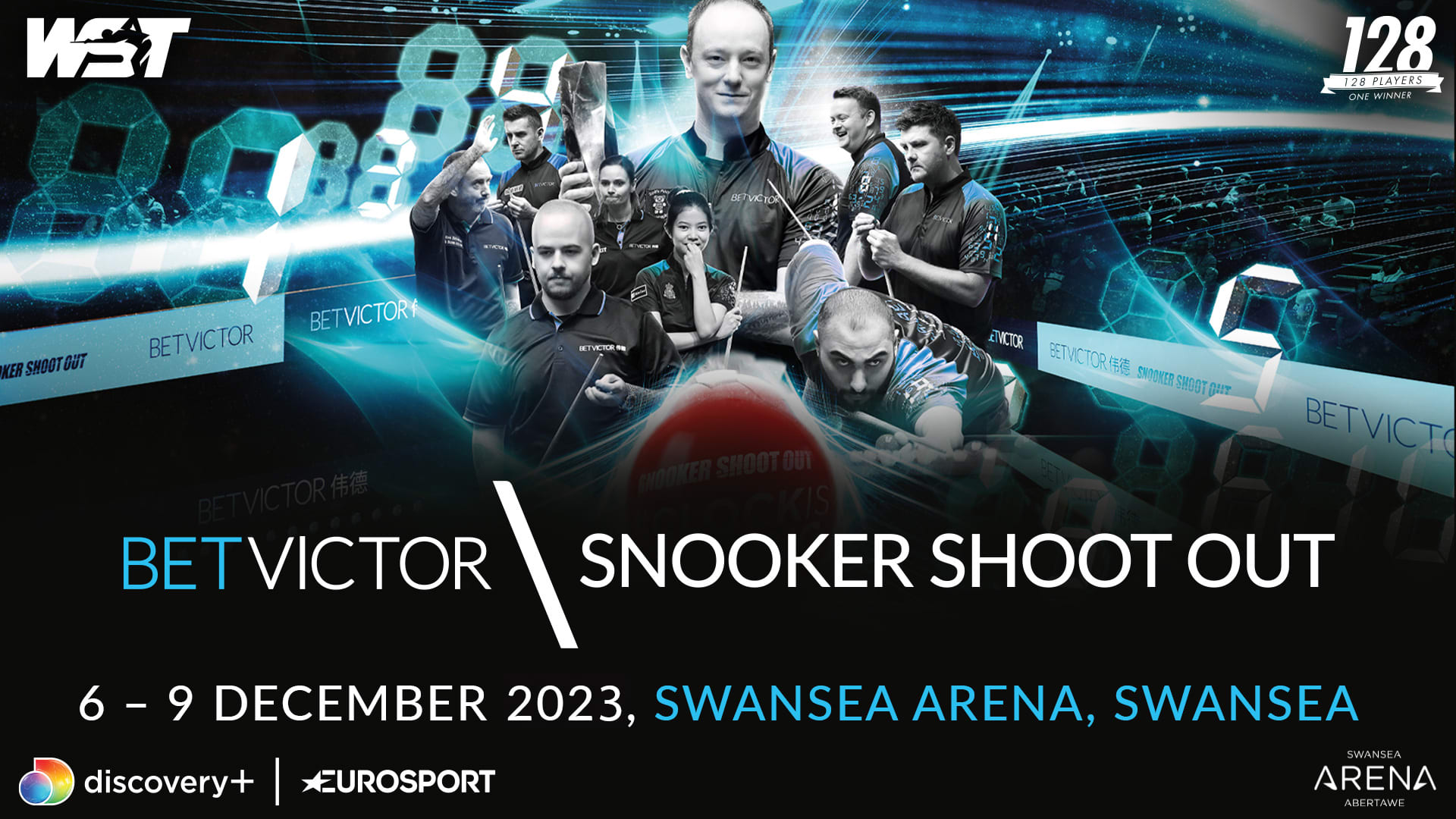 BetVictor Snooker Shoot Out Tickets Swansea Arena in Swansea ATG Tickets