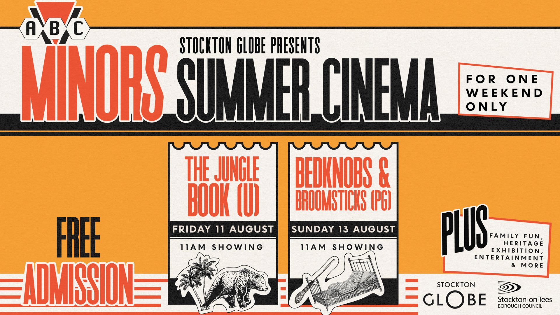 ABC Minors Summer Cinema - Bedknobs and Broomsticks