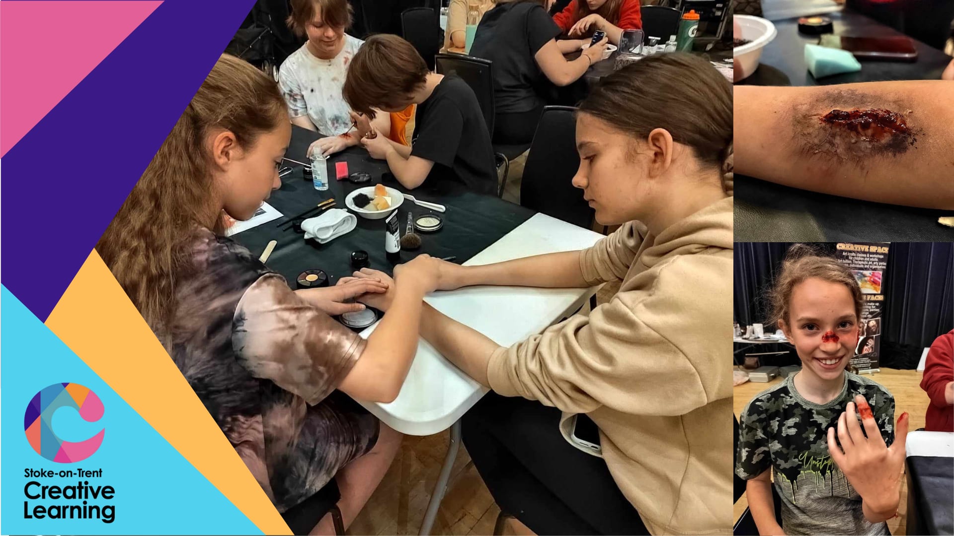 Halloween Special Effects Make-Up Masterclass