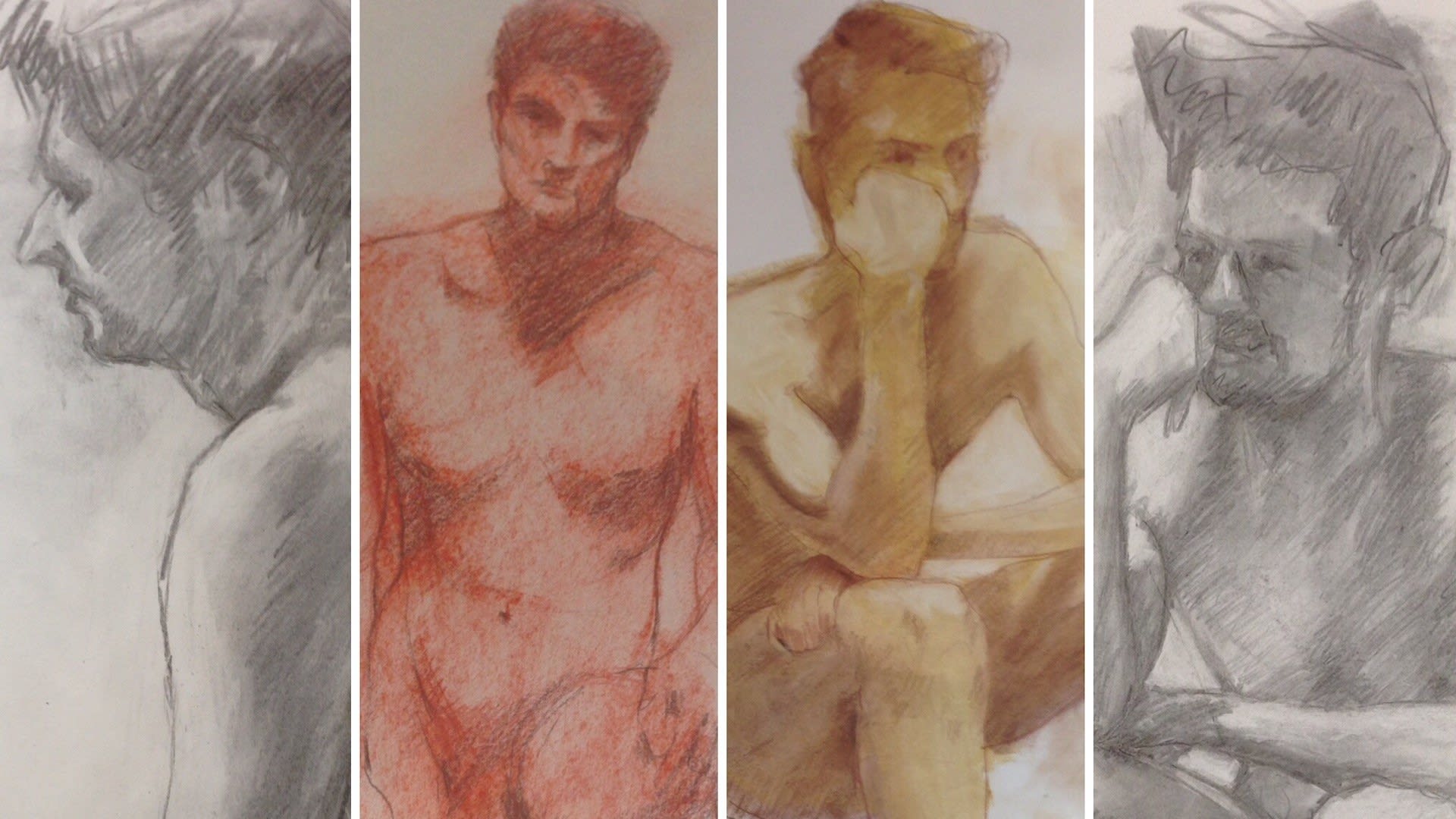 Life Drawing - Sketching the nude model