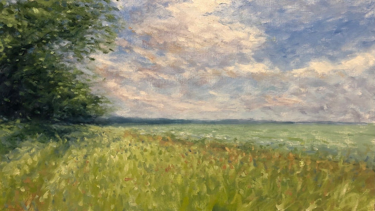Landscape Painting in Acrylics