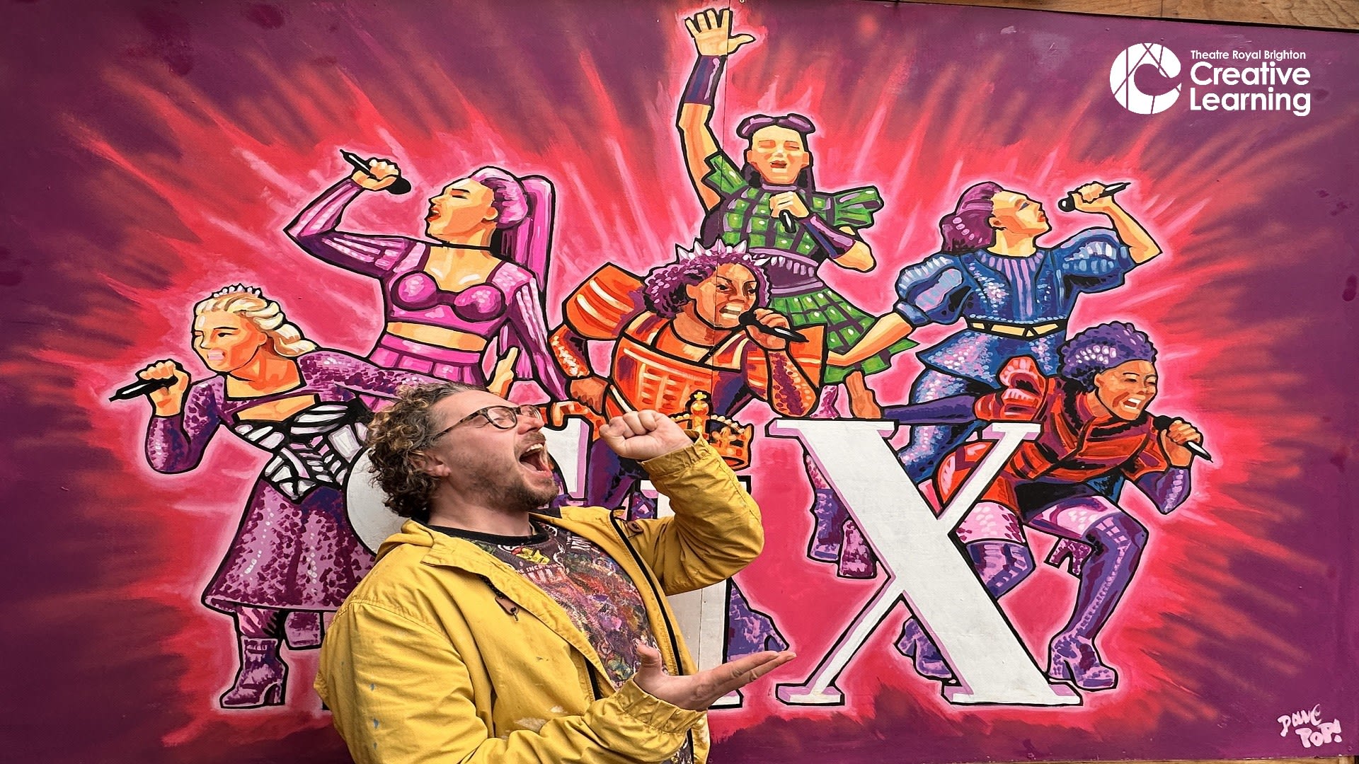 Sip and paint Show inspired Signwriting Workshop 18yrs+