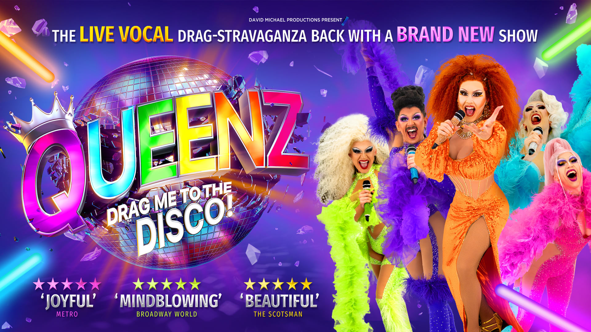QUEENZ: Drag Me To The Disco! at Grand Opera House York