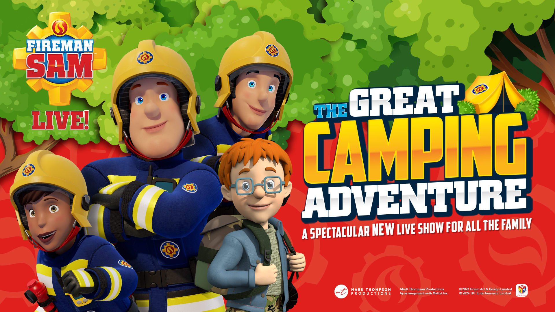 Fireman Sam Live The Great Camping Adventure - Wimbledon Children's Festival