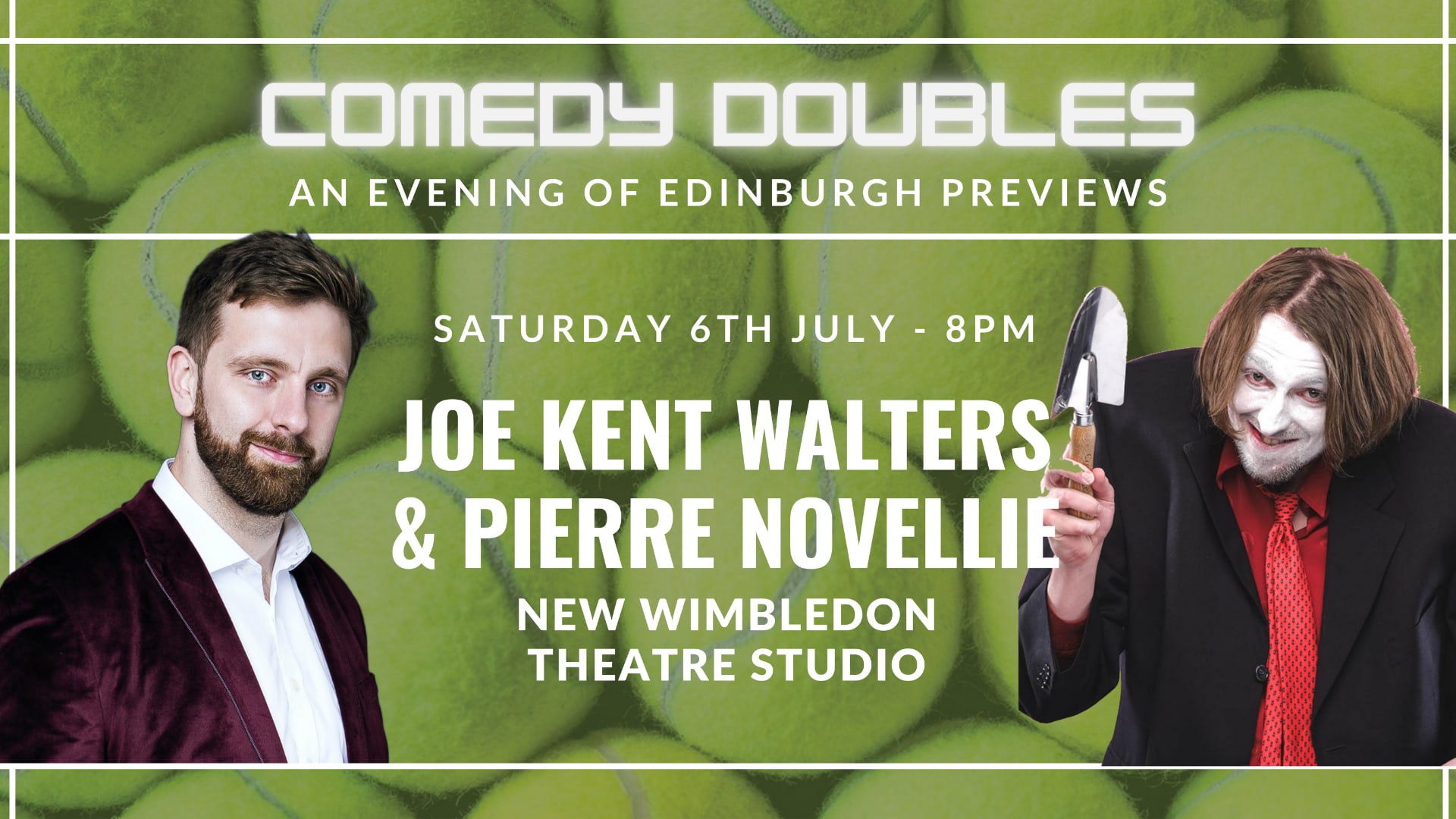 Comedy Doubles: Joe Kent Walters and Pierre Novellie