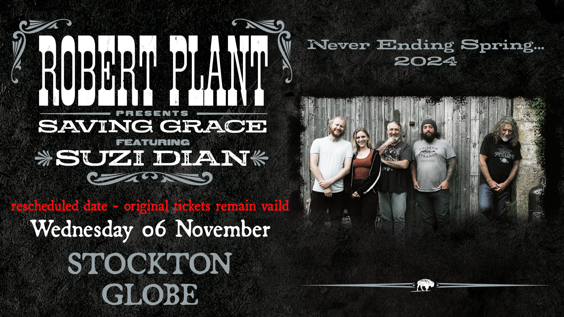 Robert Plant presents Saving Grace featuring Suzi Dian