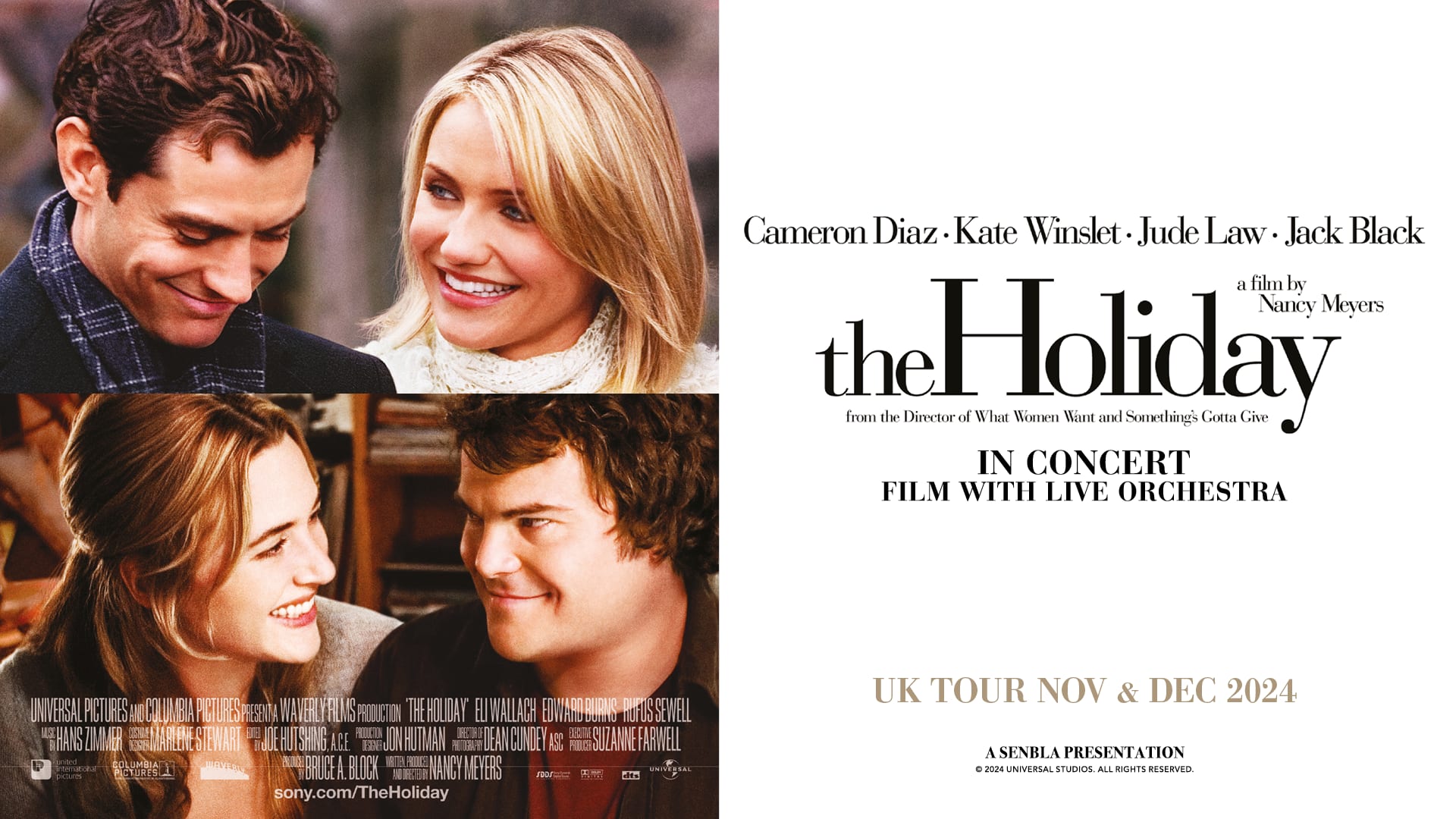 The Holiday: Film with Live Orchestra