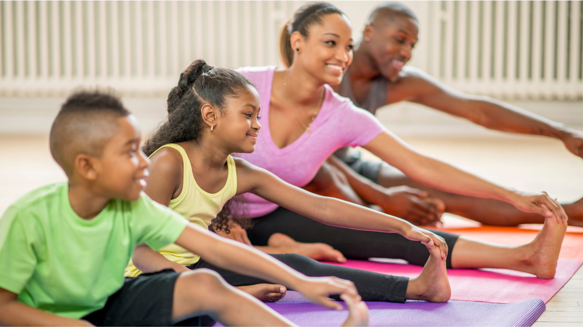Blend and Bend Fun Family Yoga