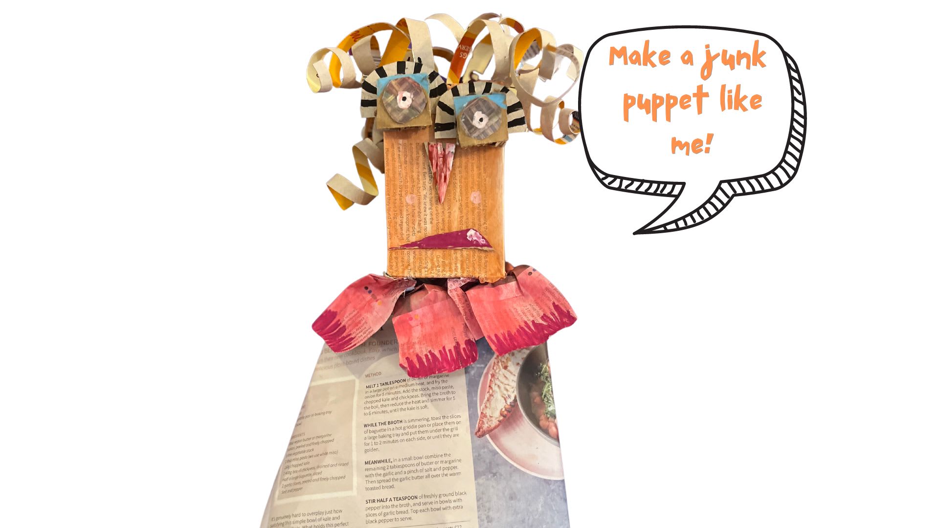 Progressive Puppet Joyful Junk Puppets Course! - 2 Day Course Tickets | Theatre Royal ...