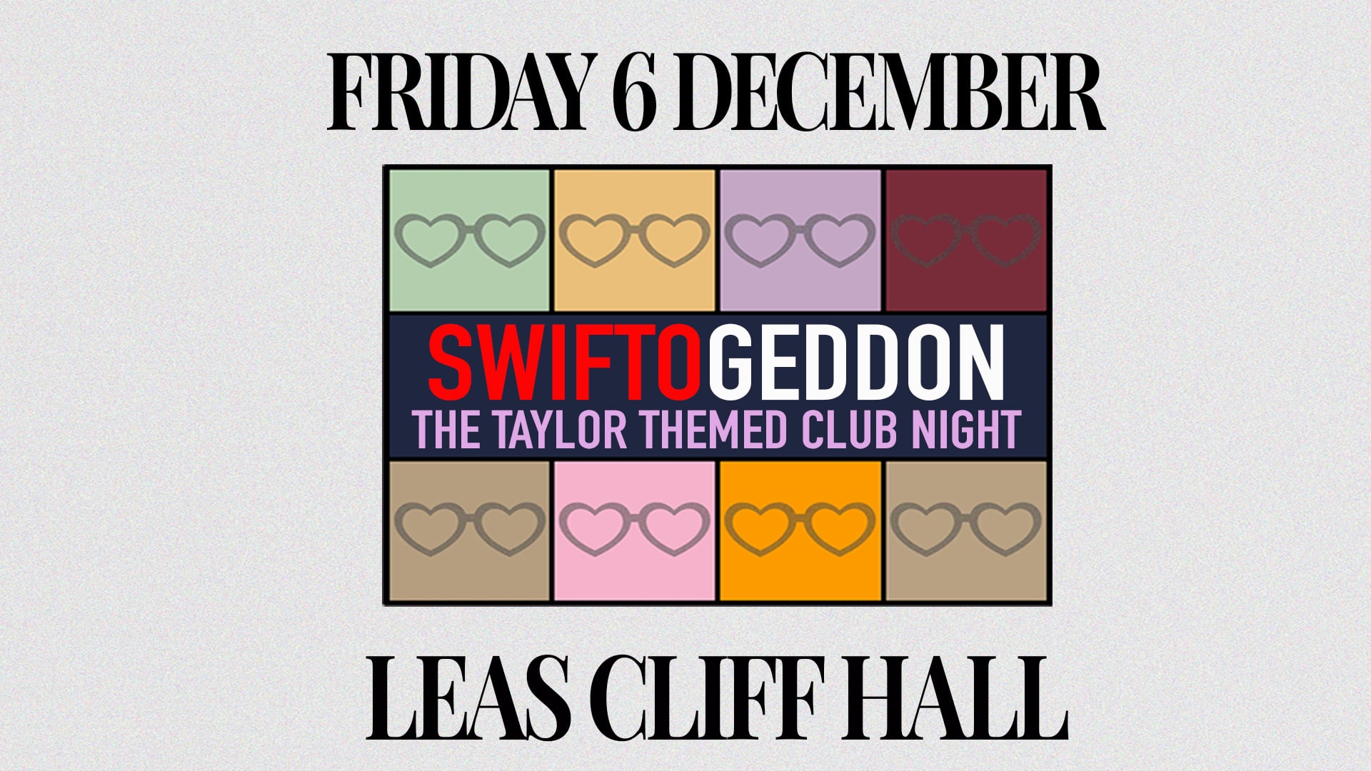Swiftogeddon - The Taylor Themed Club Night