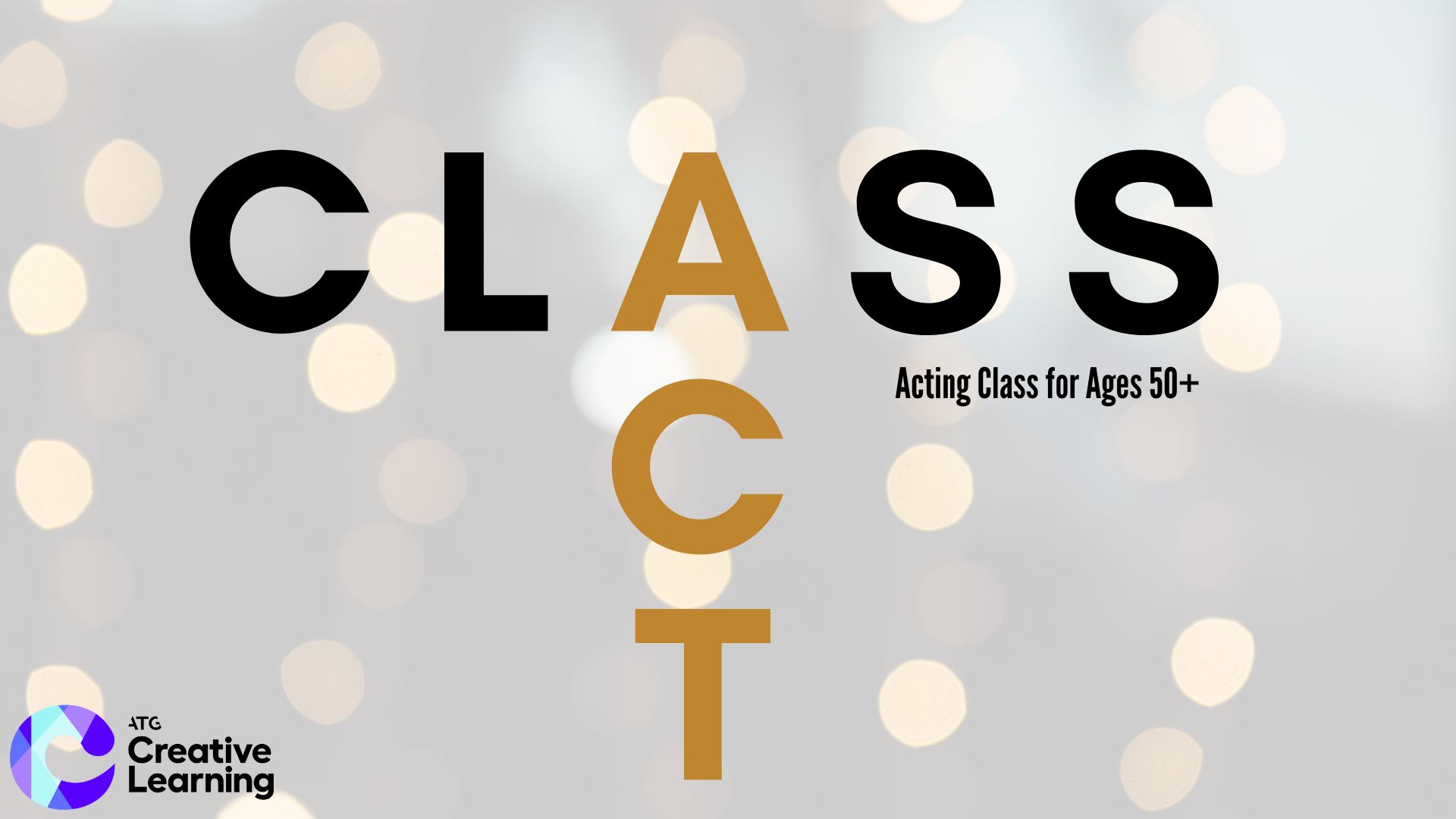 Class Act - Acting Class for ages 50+ March