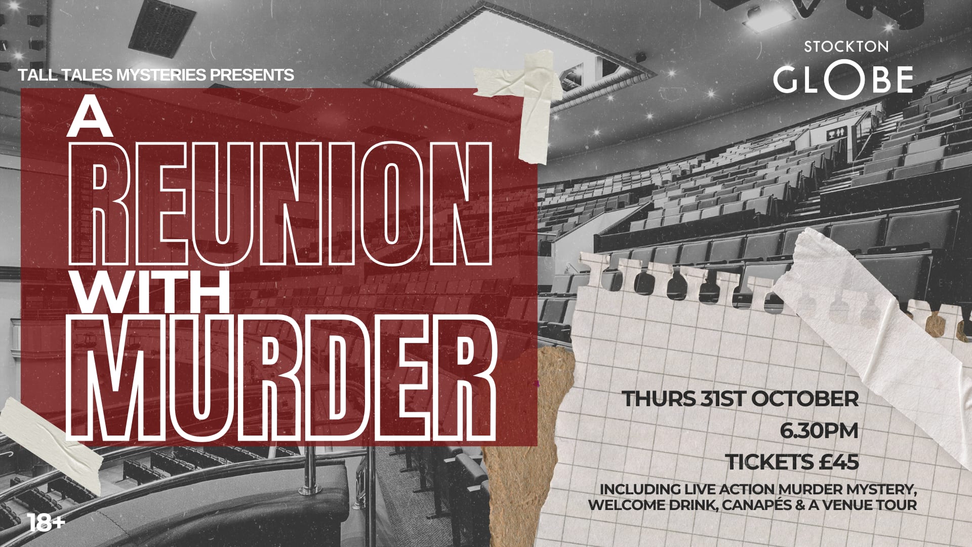 Halloween Murder Mystery with Ghost Tour