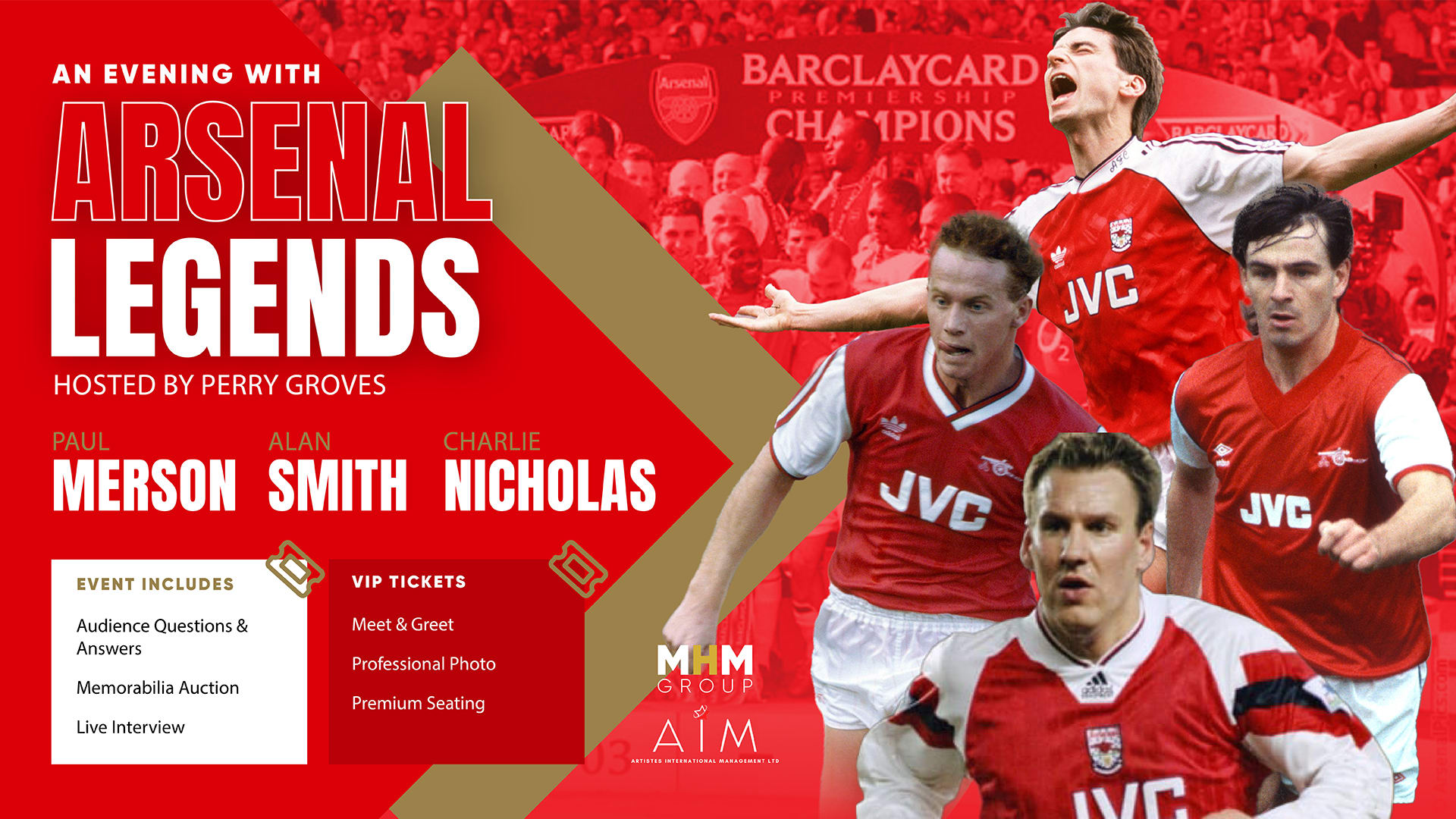 An Evening with Arsenal Legends