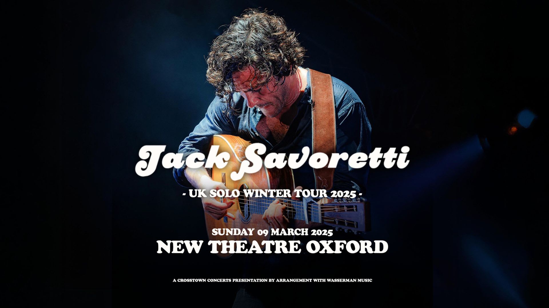 Jack Savoretti UK Solo Winter Tour 2025