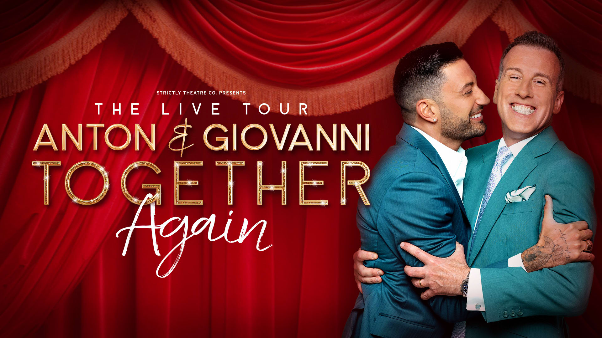 Anton &amp; Giovanni - Together Again Tickets | Tours &amp; Dates | ATG Tickets