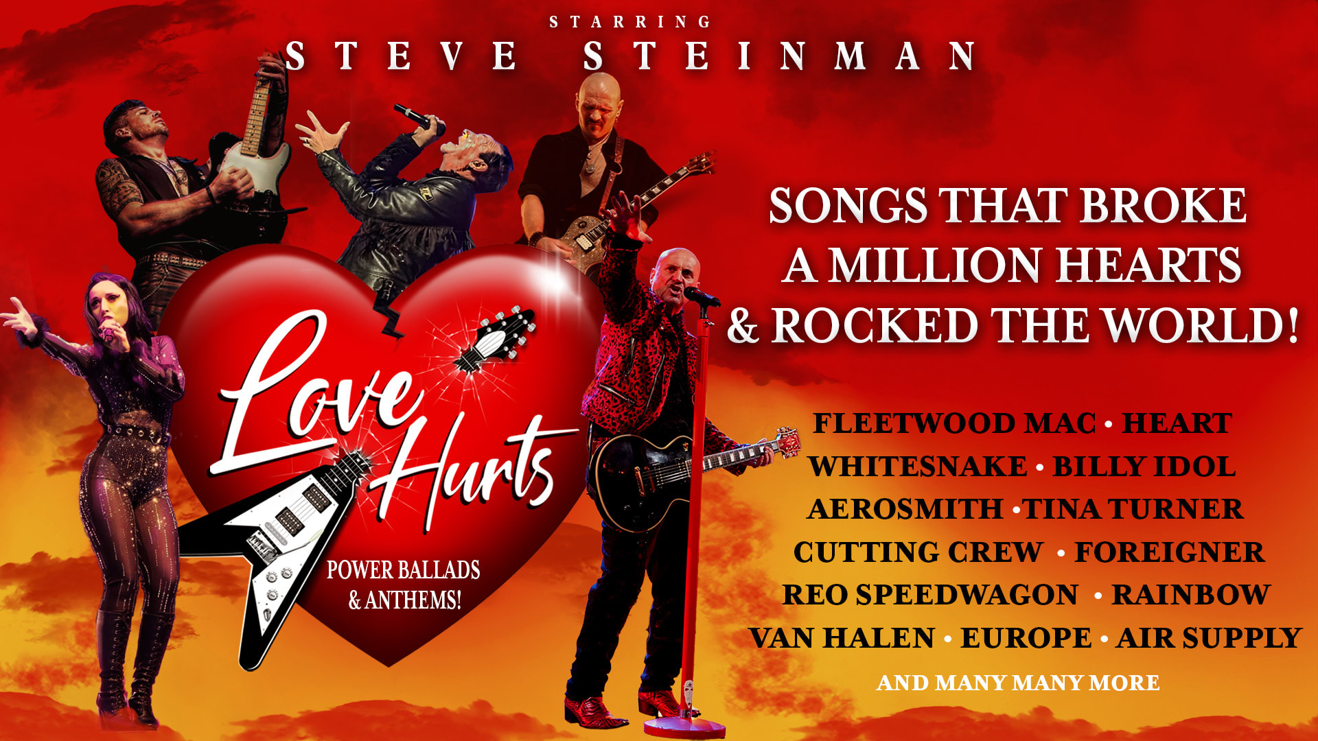 Steve Steinman's Love Hurts - Power Ballads & Anthems