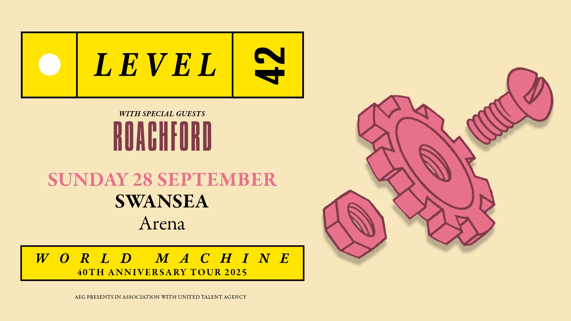 LEVEL 42 - World Machine 40th Anniversary Tour