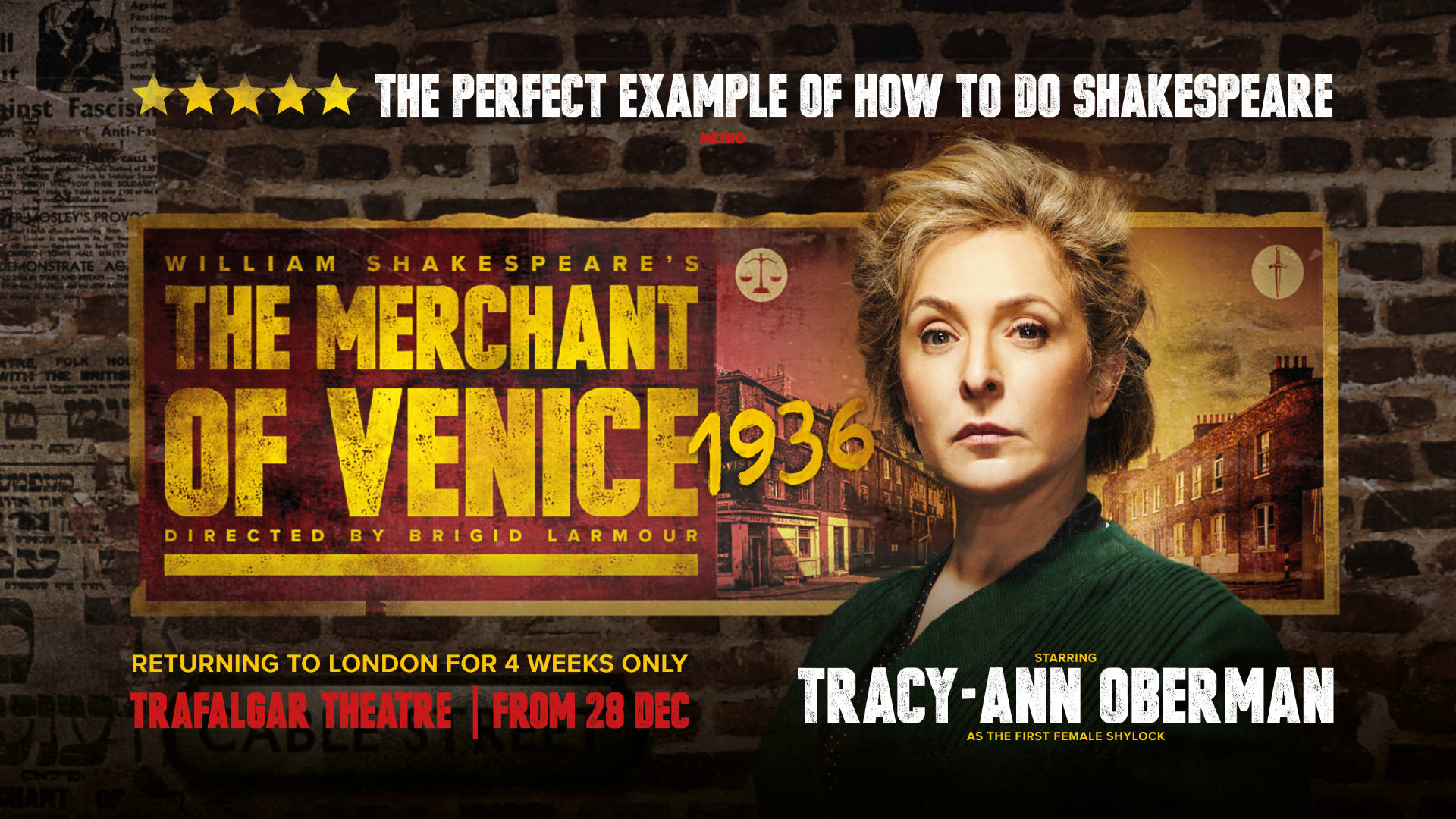The Merchant of Venice 1936 at Trafalgar Theatre